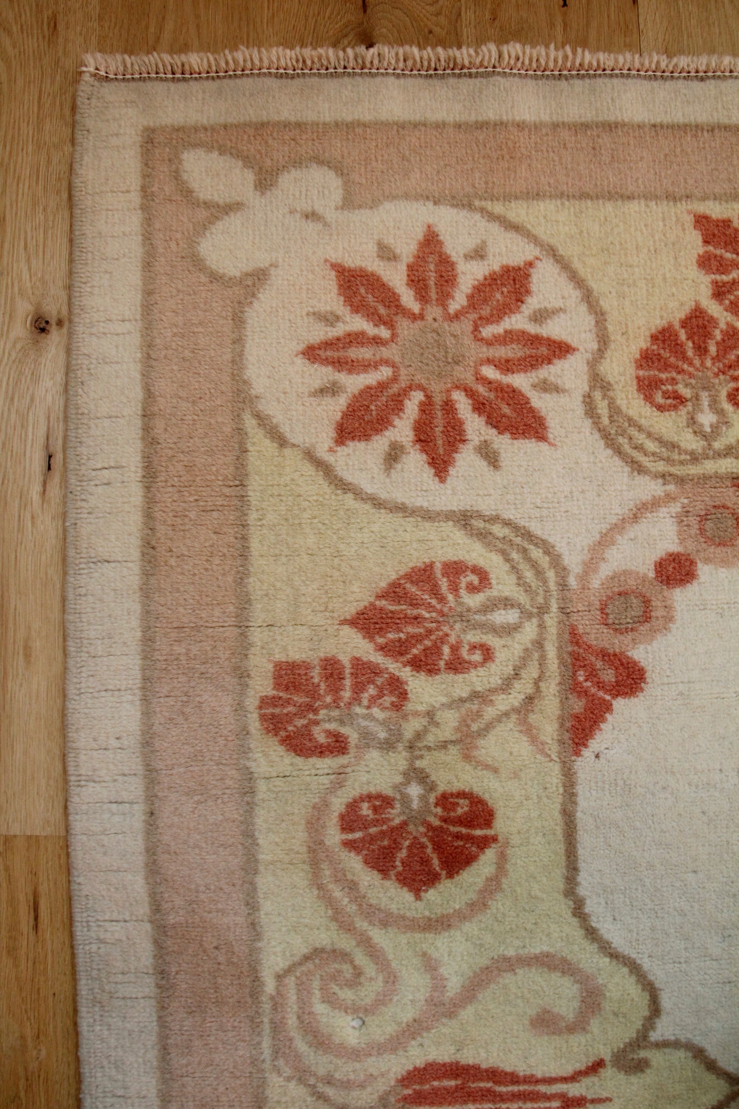 Handmade Vintage Turkish Medium Rug 5'6" X 7'9"