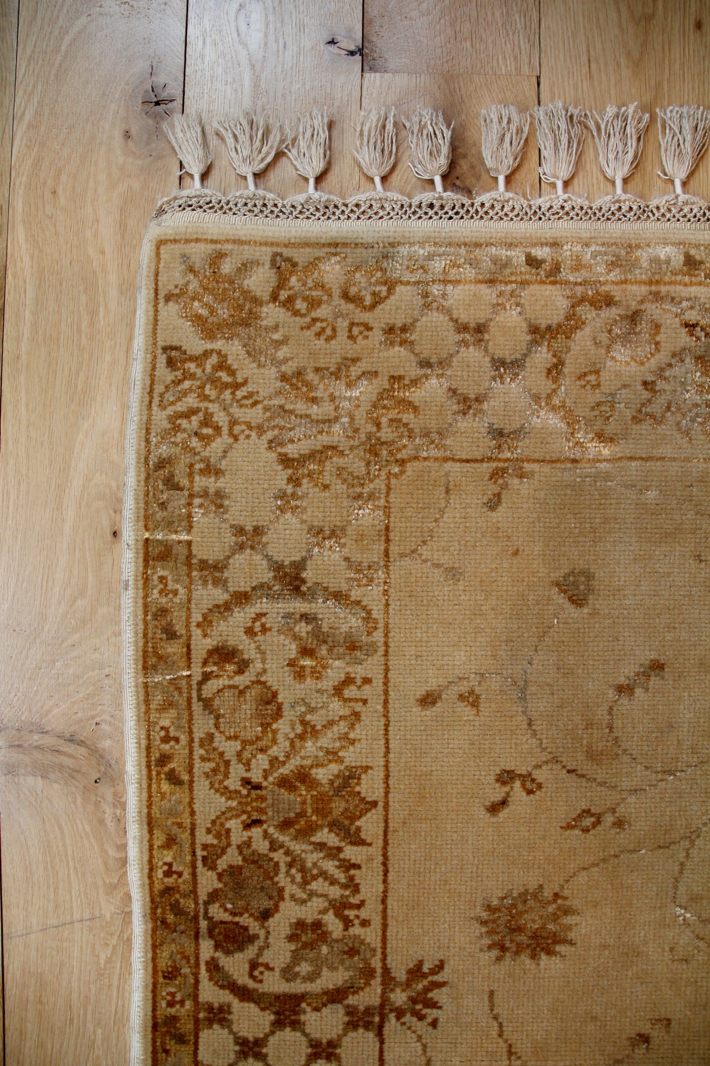 Handmade Vintage Turkish Small Rug 2'9" X 4'6"