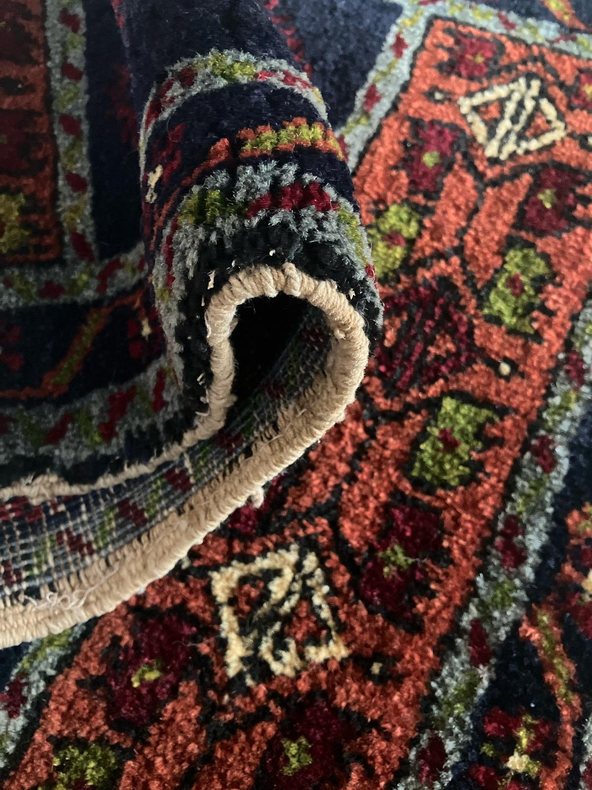 Handmade Vintage Turkish Entryway Rug 1'8" X 3'4"