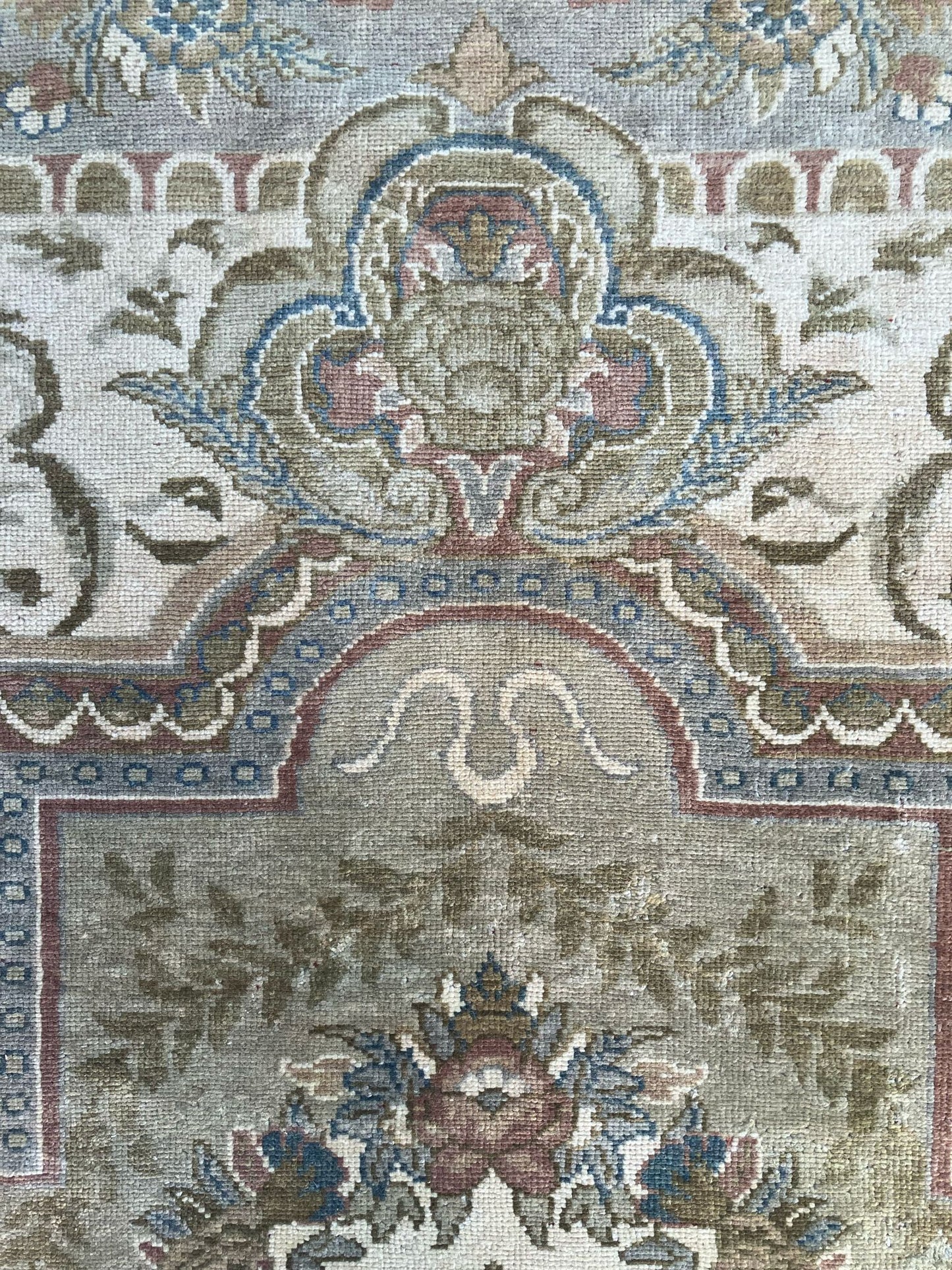 Handmade Vintage Turkish Medium Rug 5'10" X 7'6"