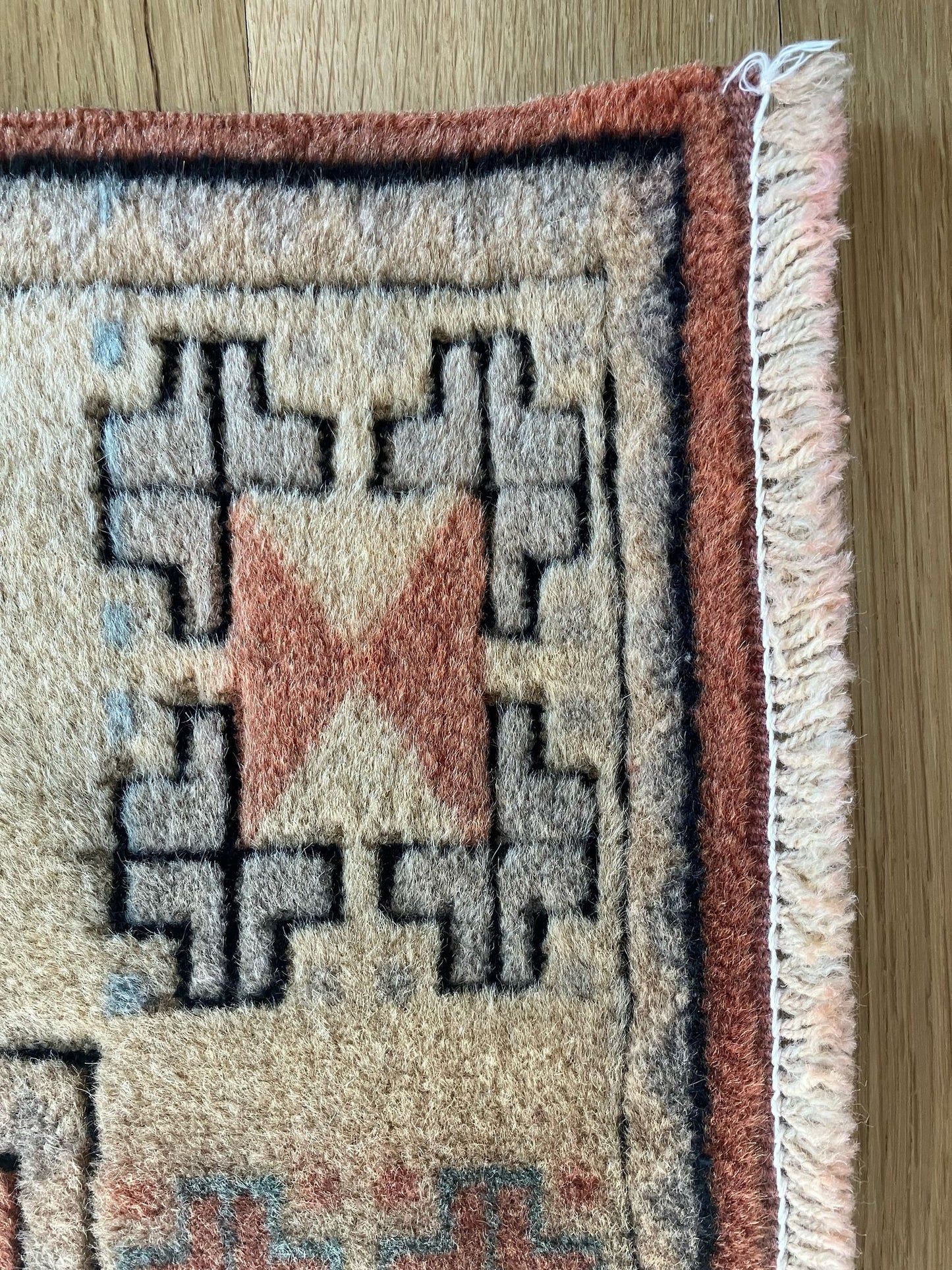 Handmade Vintage Turkish Runner 2'8" X 6'1"