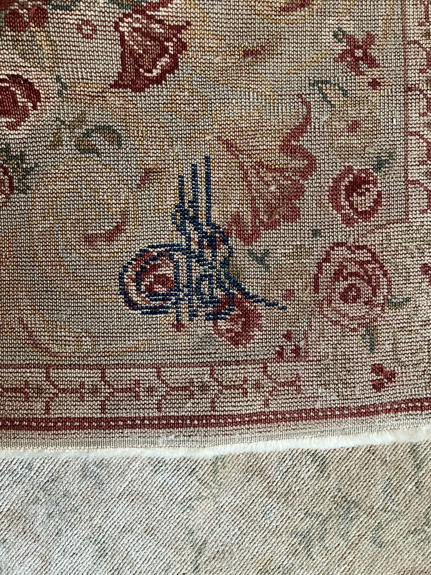 Handmade Vintage Turkish Medium Rug 5'5" X 7'8"