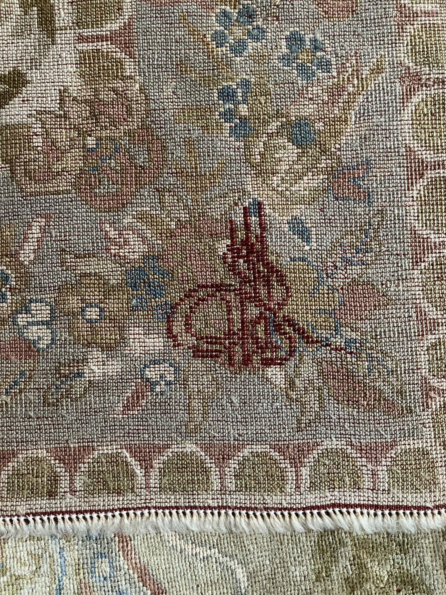 Handmade Vintage Turkish Medium Rug 5'10" X 7'6"