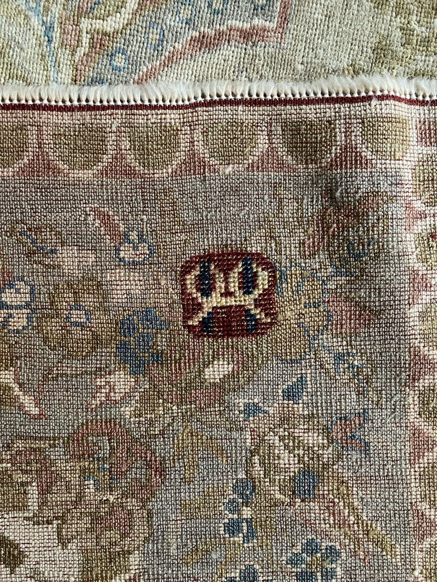 Handmade Vintage Turkish Medium Rug 5'10" X 7'6"