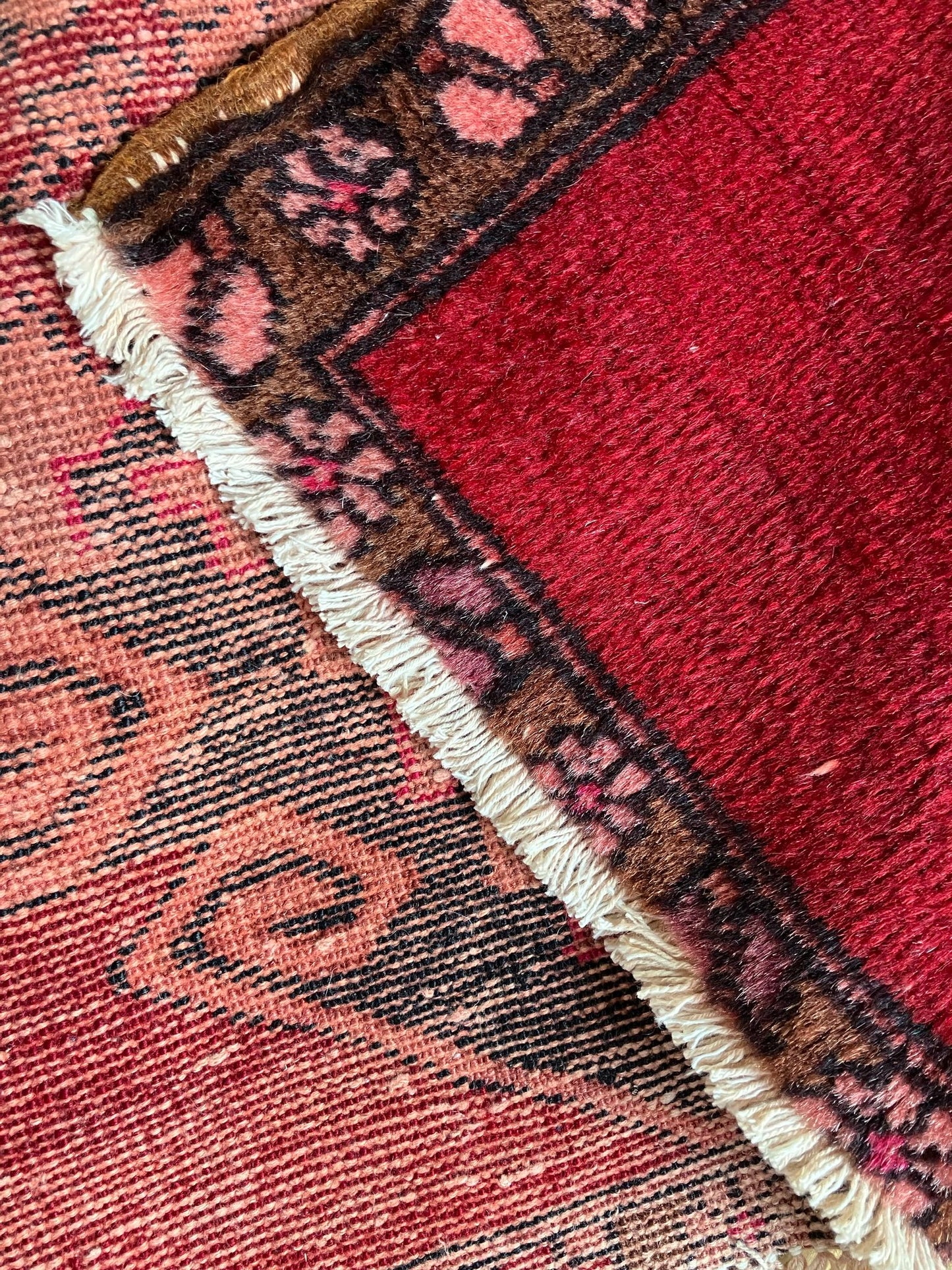 Handmade Vintage Turkish Small Rug 2'8" X 2'7"