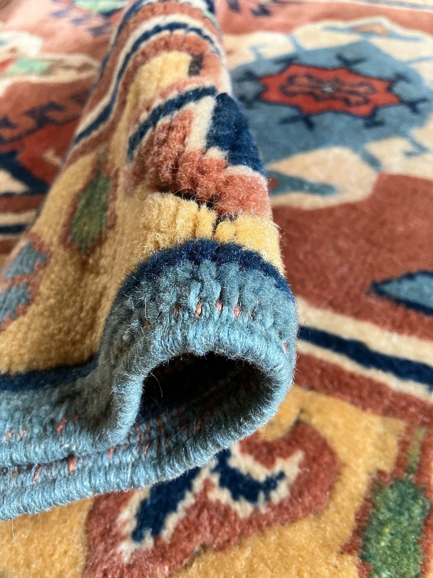 Handmade Vintage Turkish Small Rug 2'9" X 4'11"