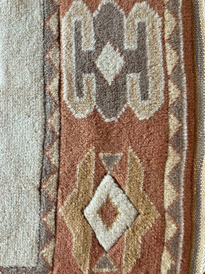 Handmade Vintage Turkish Medium Rug 3'10" X 6'