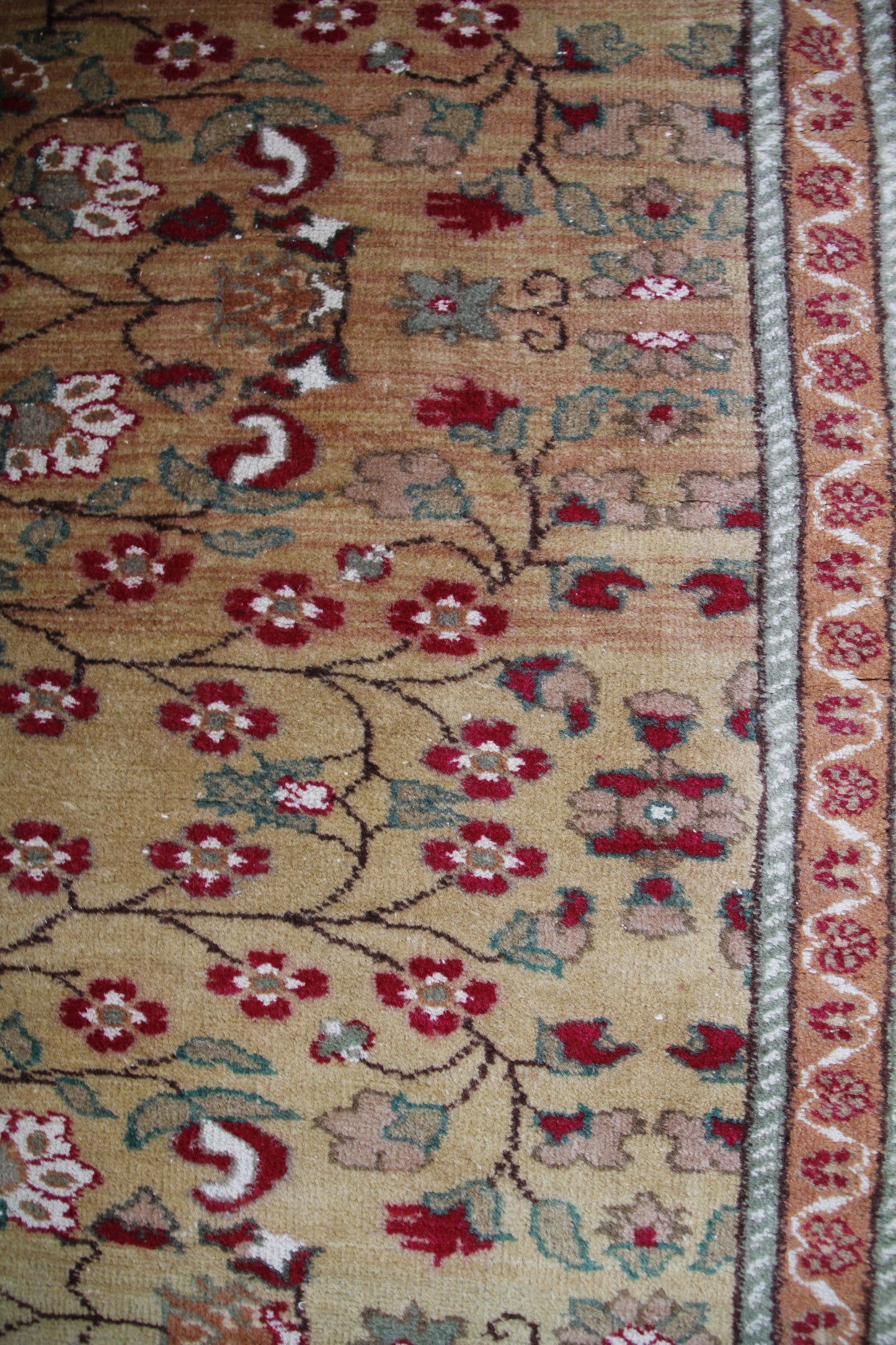 Handmade Vintage Turkish Runner 3'6" X 9'1"