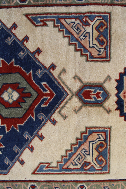 Handmade Vintage Turkish Medium Rug 4'1" X 6'9"