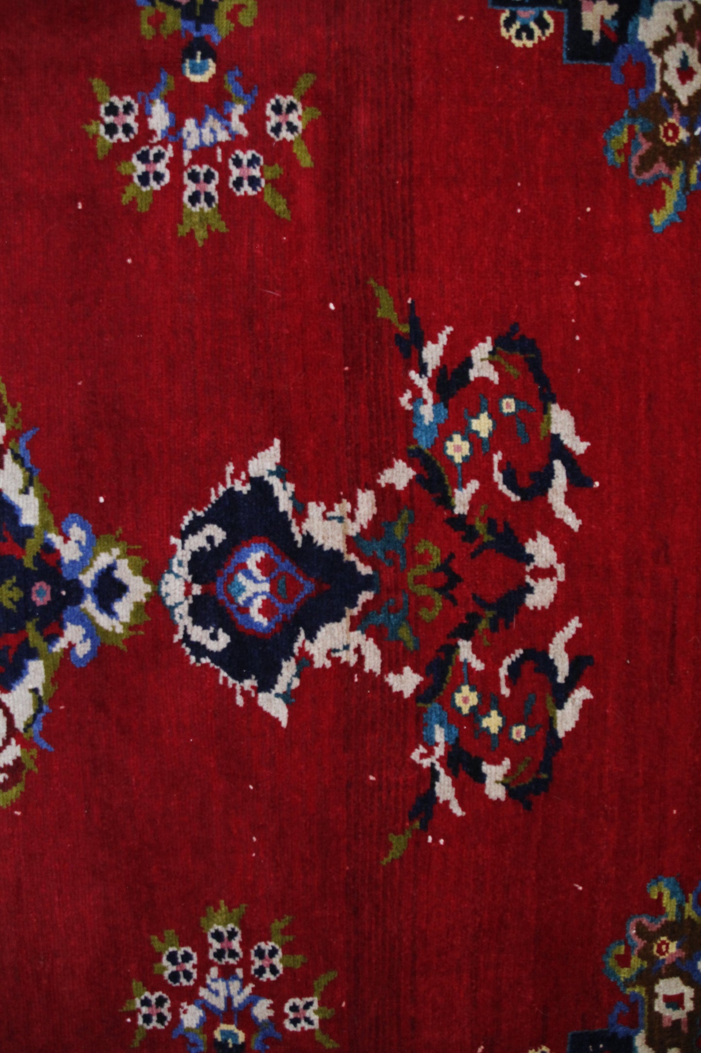 Handmade Vintage Turkish Large Rug 5'11" X 9'5"