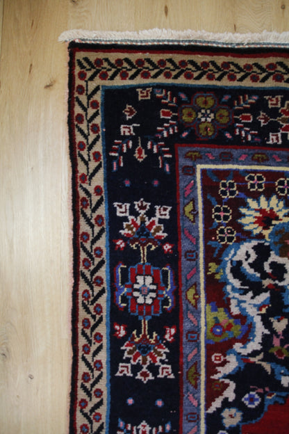 Handmade Vintage Turkish Large Rug 5'11" X 9'5"