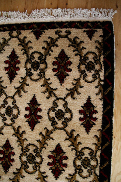 Handmade Vintage Turkish Large Rug 5'8" X 9'