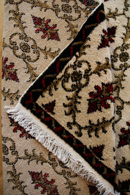 Handmade Vintage Turkish Large Rug 5'8" X 9'