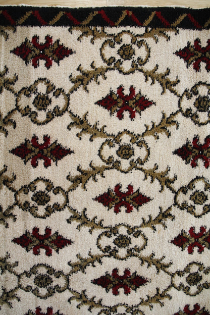 Handmade Vintage Turkish Large Rug 5'8" X 9'