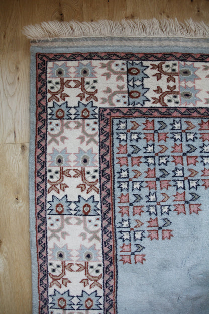 Handmade Vintage Turkish Medium Rug 5'5" X 7'8"