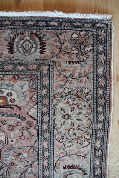 Handmade Vintage Turkish Large Rug 6'7" X 9'7"