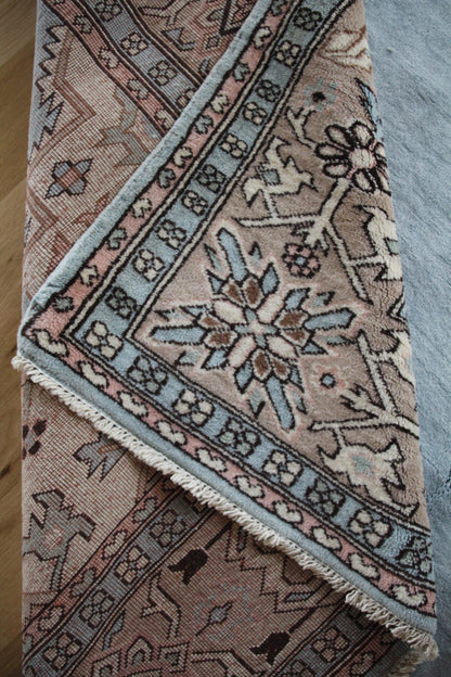 Handmade Vintage Turkish Large Rug 7'10" X 10'1"