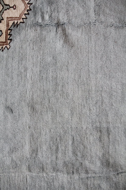 Handmade Vintage Turkish Large Rug 7'10" X 10'1"