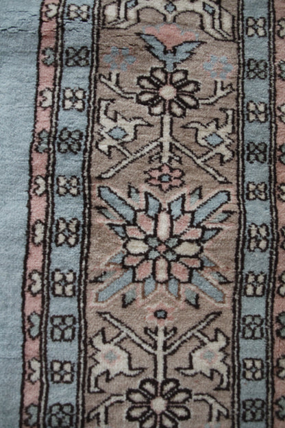 Handmade Vintage Turkish Large Rug 7'10" X 10'1"