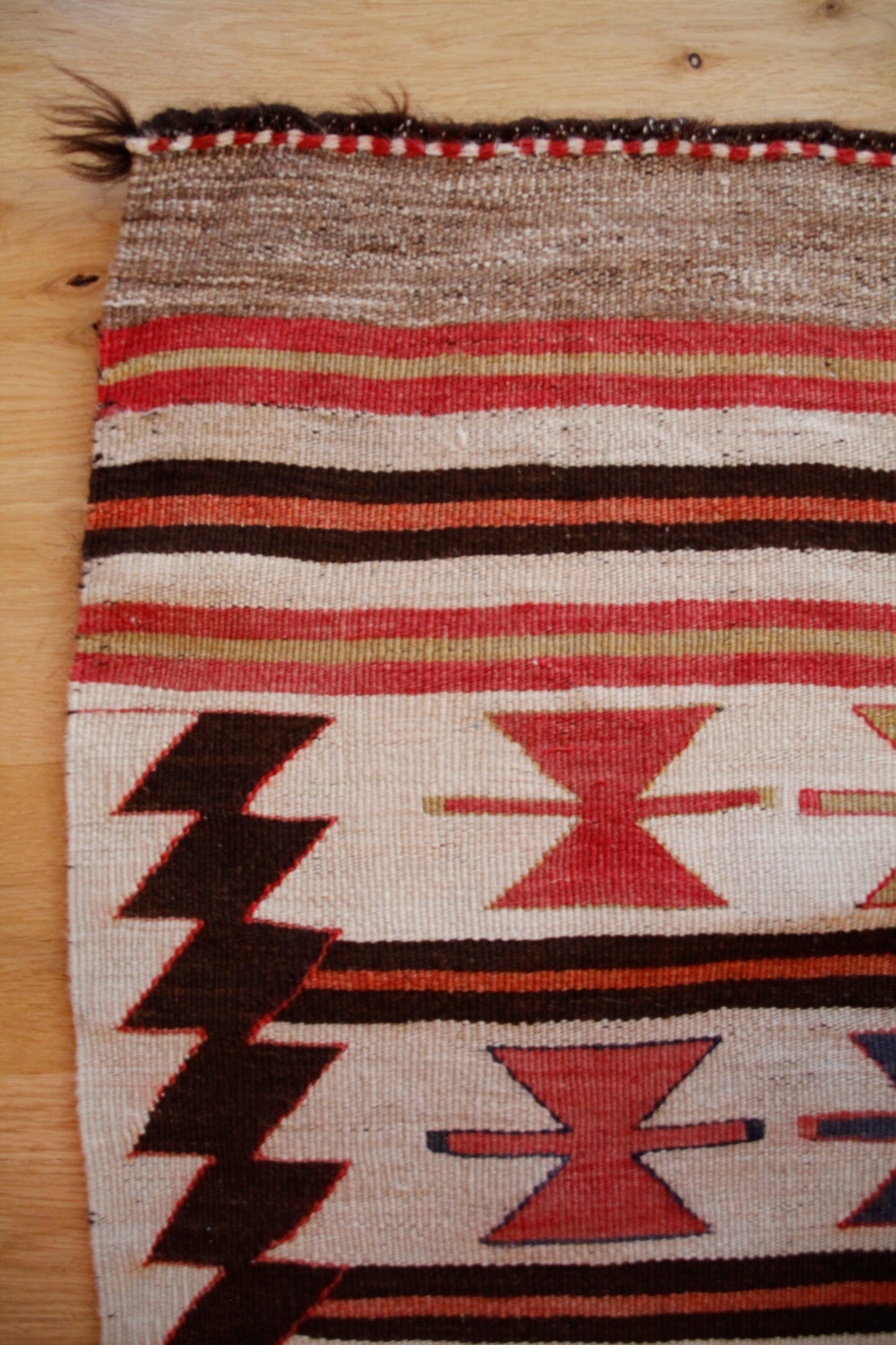 Handmade Vintage Turkish Small Kilim 2'9" X 4'8"