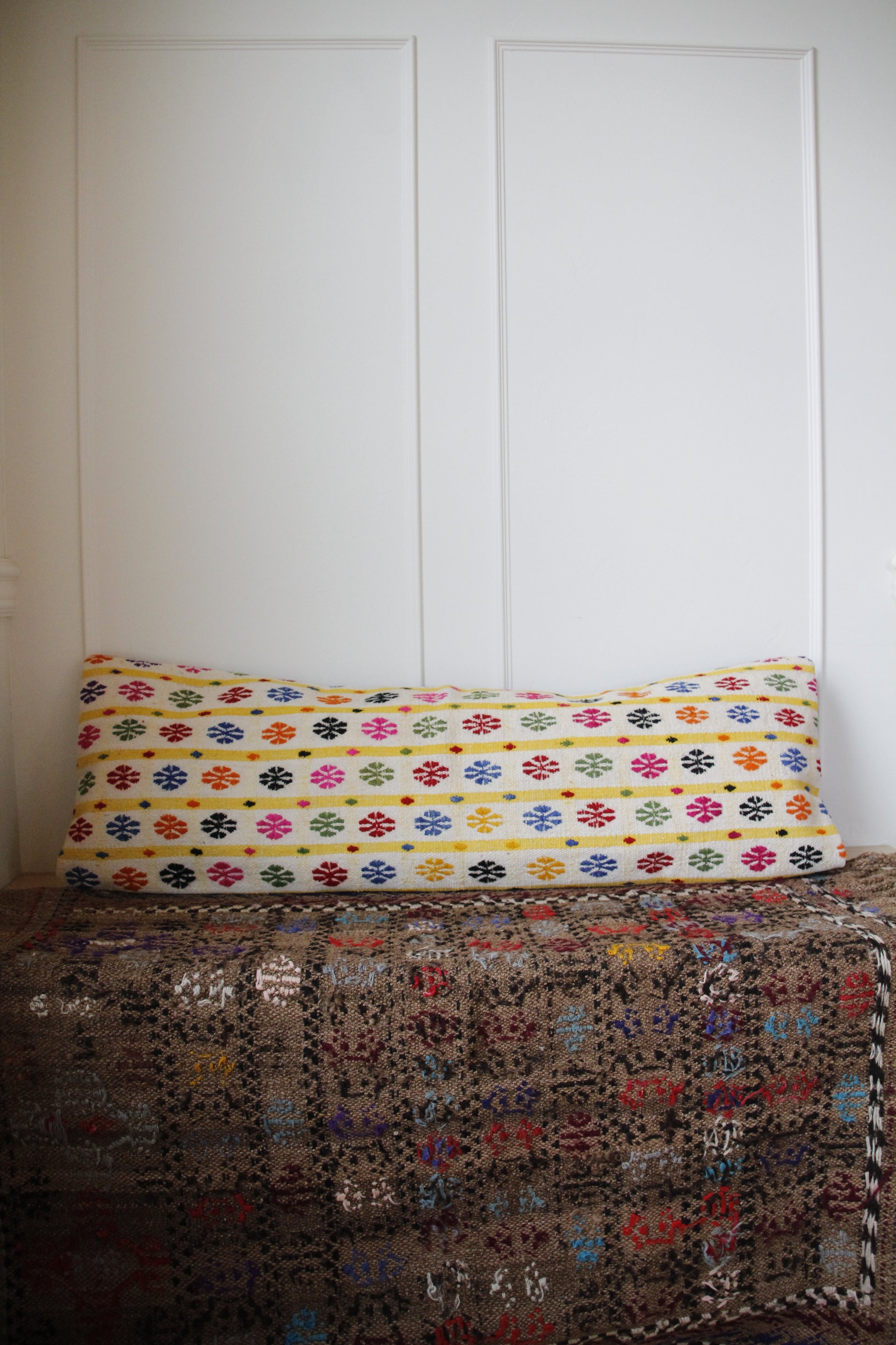 Handmade vintage Turkish Throw Pillow Cover.