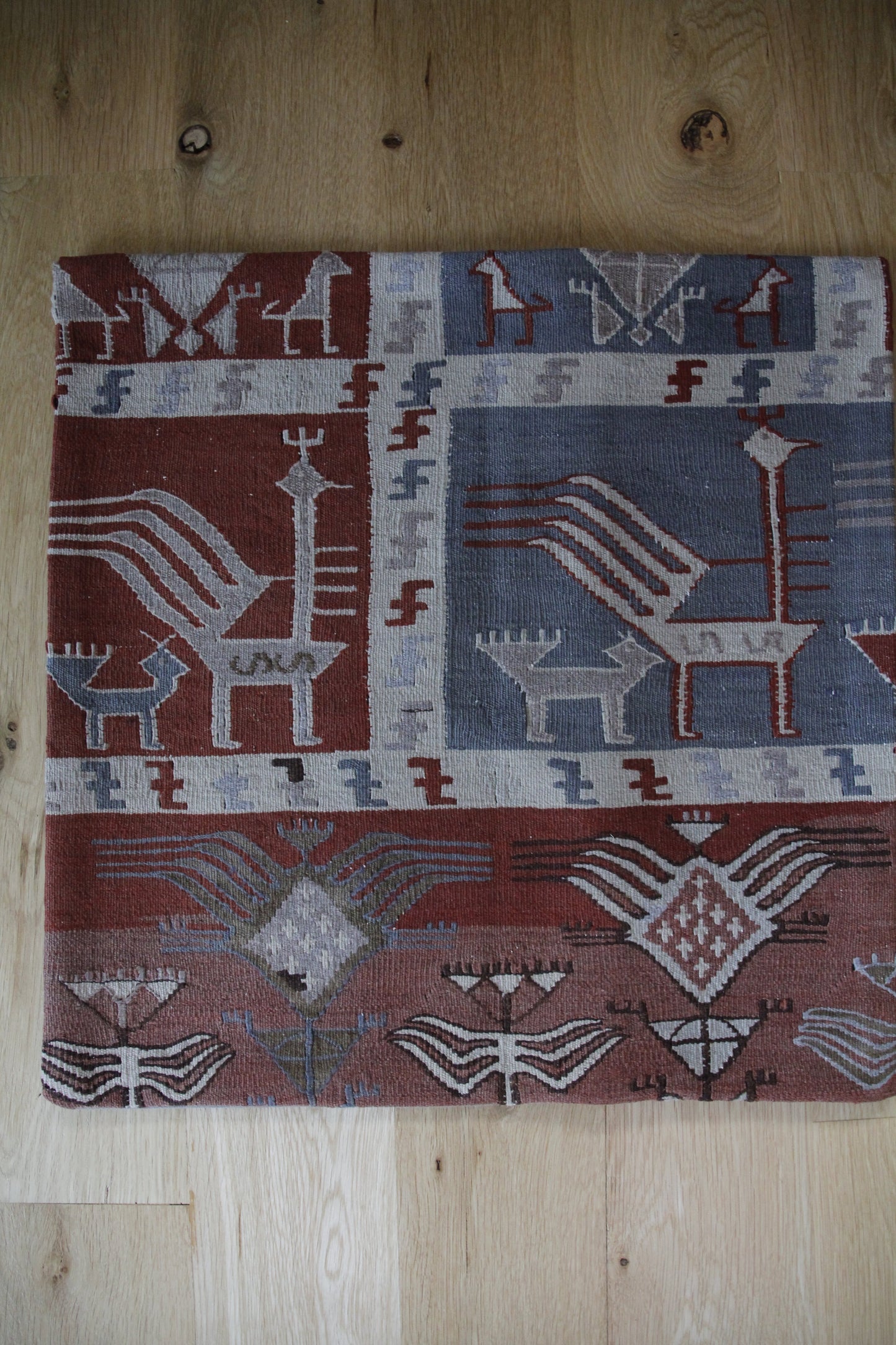 Turkish Vintage Pillow Cover 20" X 20"
