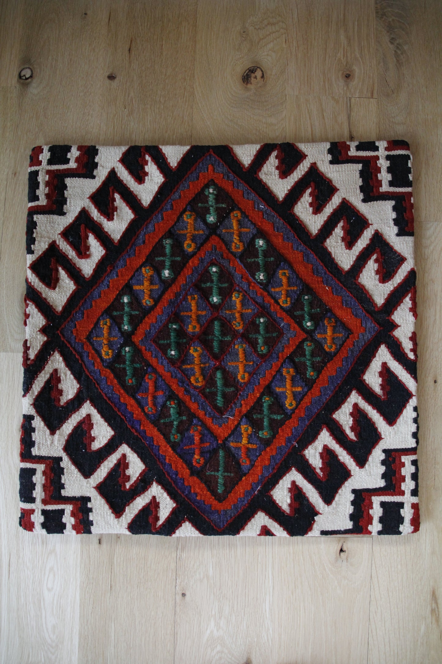 Turkish Vintage Pillow Cover 20" X 20"