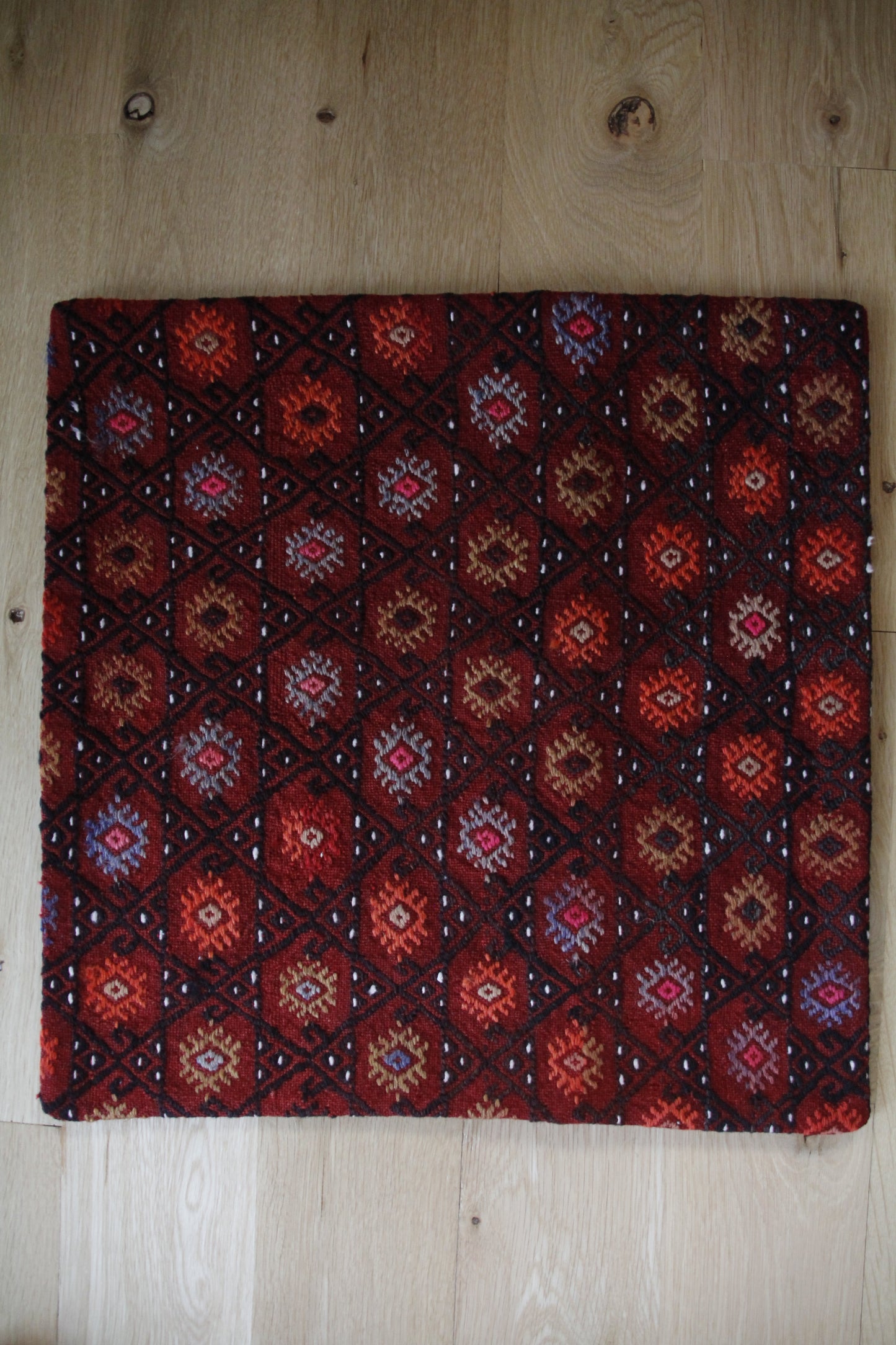 Turkish Vintage Pillow Cover 20" X 20"