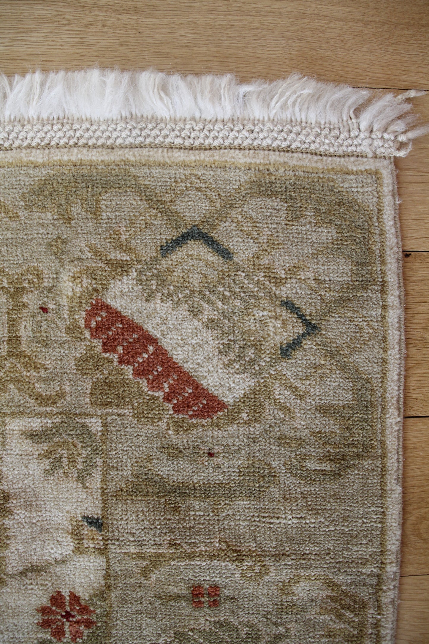 Handmade Vintage Turkish Small Rug 2'9" X 5'