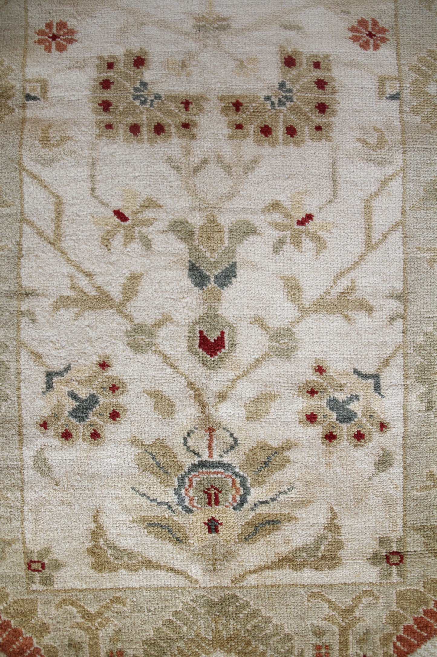 Handmade Vintage Turkish Small Rug 2'9" X 5'