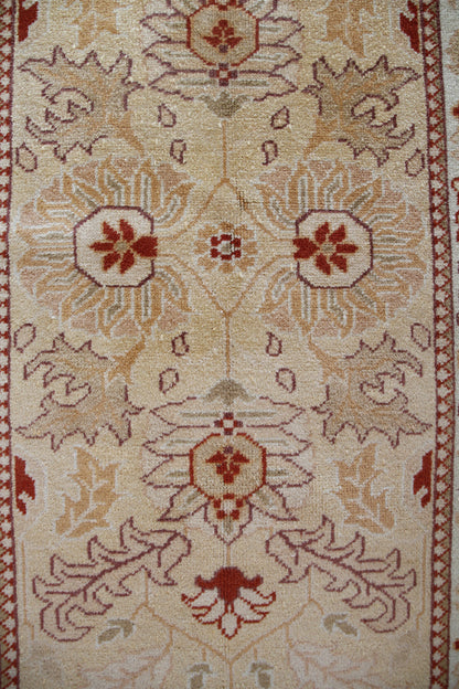 Handmade Vintage Turkish Small Rug 3' X 5'