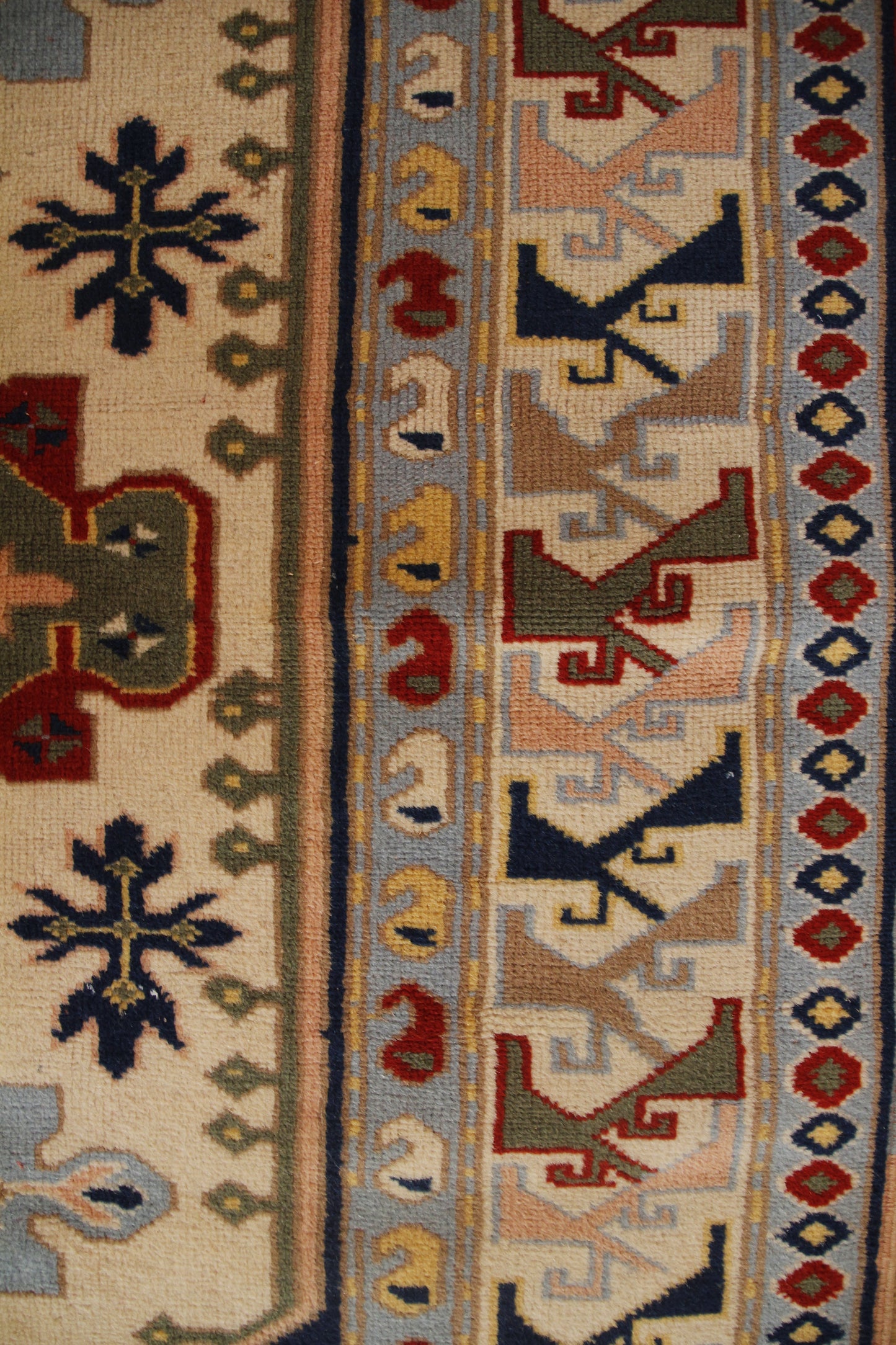Handmade Vintage Turkish Small Rug 2'11" X 4'7"