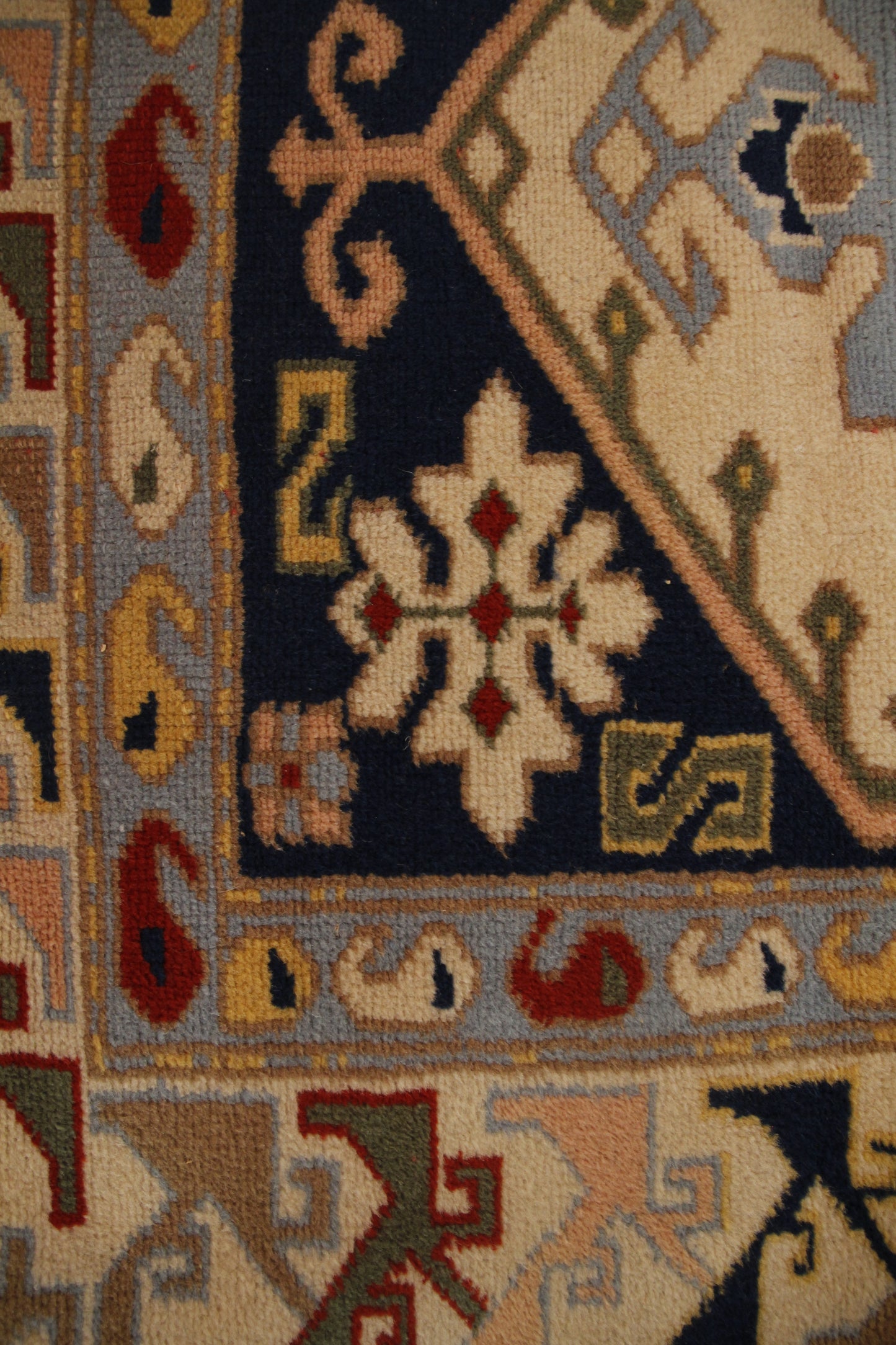 Handmade Vintage Turkish Small Rug 2'11" X 4'7"
