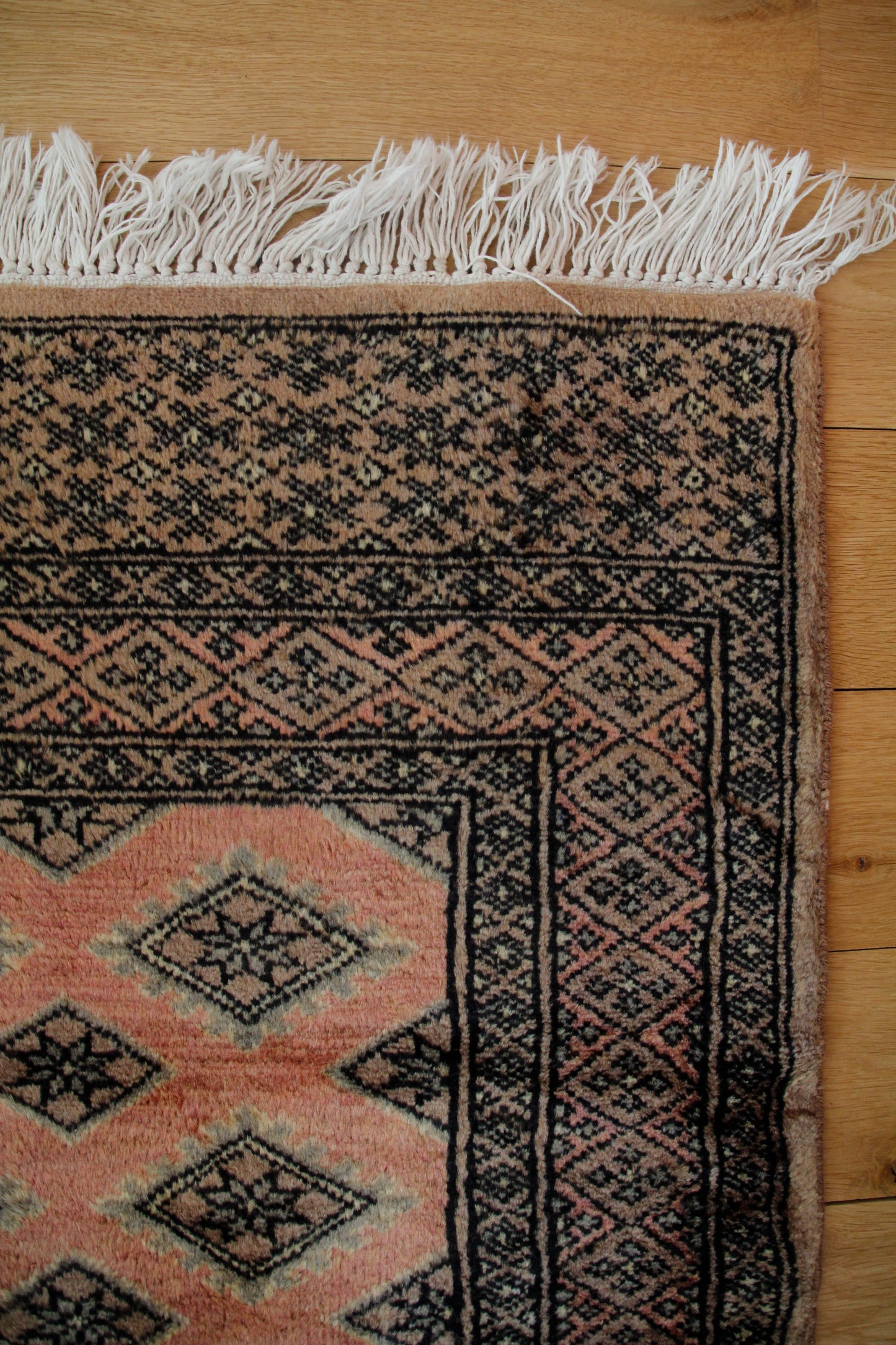 Handmade Vintage Indian Small Rug 3' X 5'4"