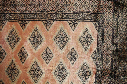 Handmade Vintage Indian Small Rug 3' X 5'4"