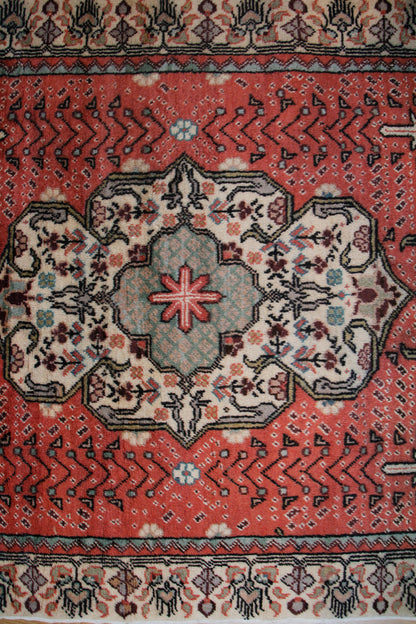 Handmade Vintage Turkish Runner 3'4" X 6'5"