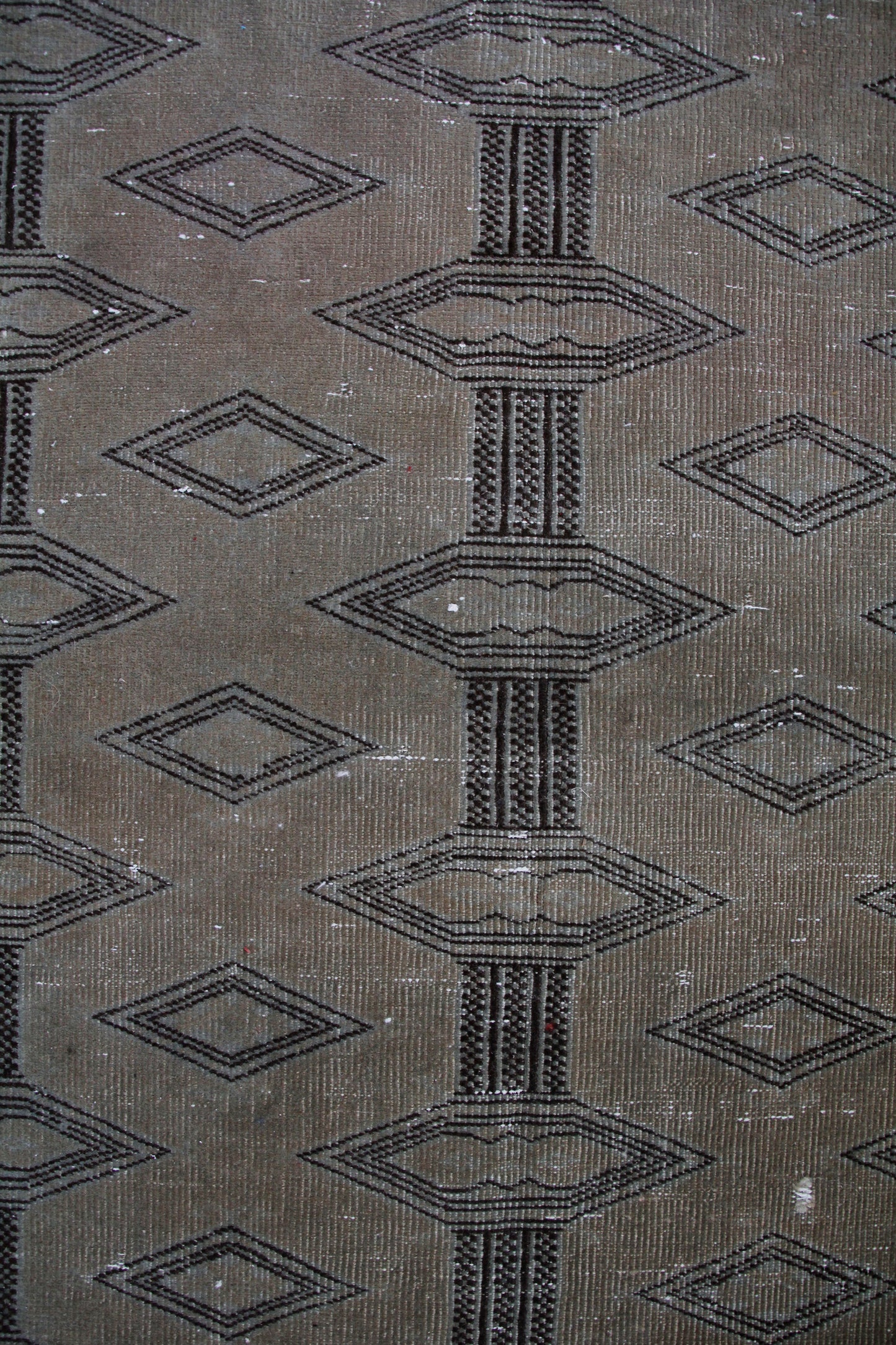 Handmade Vintage Turkoman Medium Rug 4'3" X 5'9"