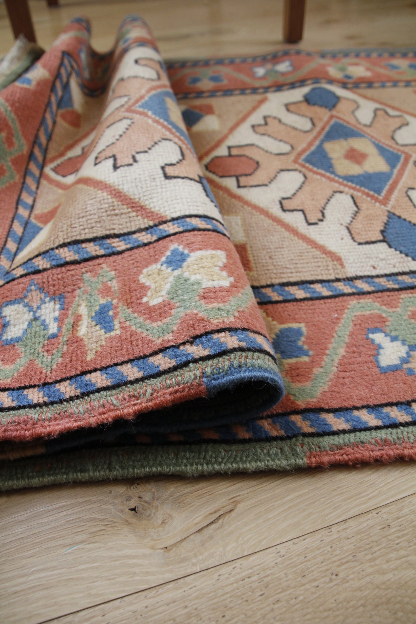 Handmade Vintage Turkish Runner 2'7" X 7'10"