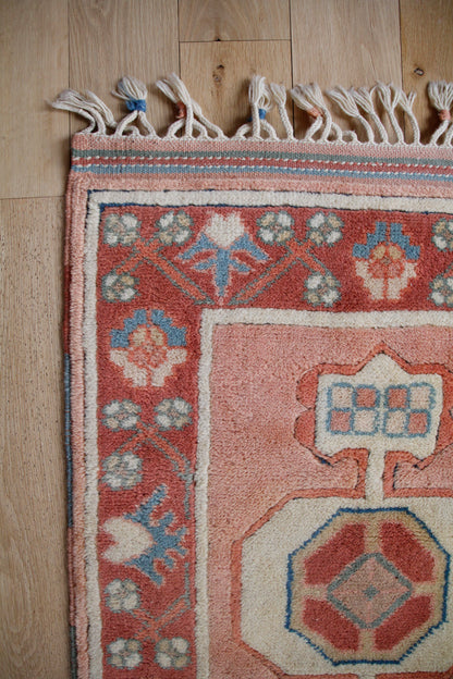 Handmade Vintage Turkish Runner 2'3" X 7'3"