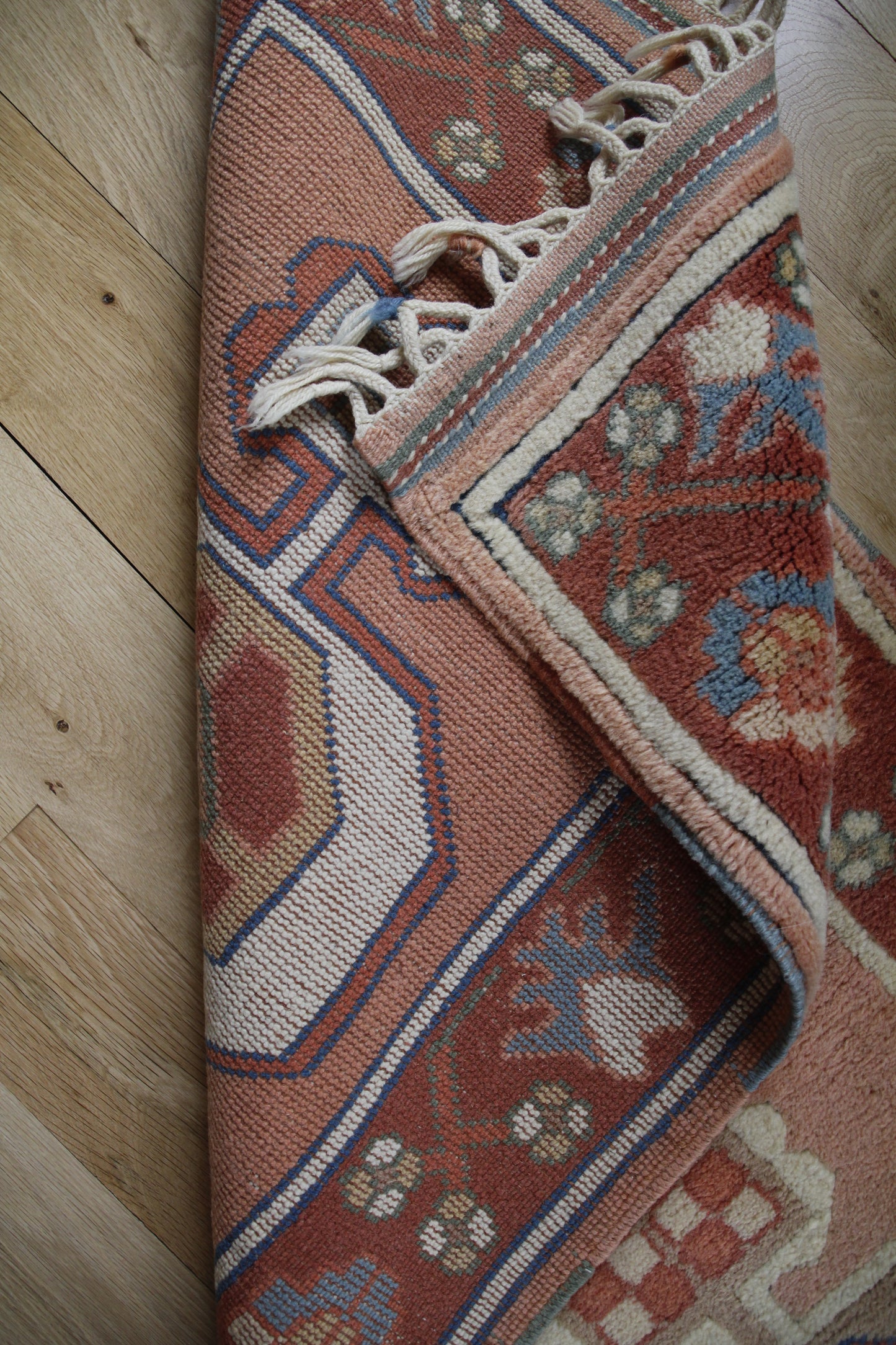 Handmade Vintage Turkish Runner 2'3" X 7'3"