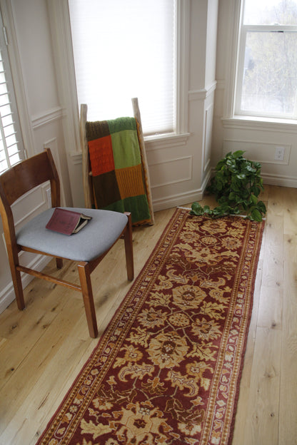 Handmade Vintage Turkish Runner 2'3" X 8'