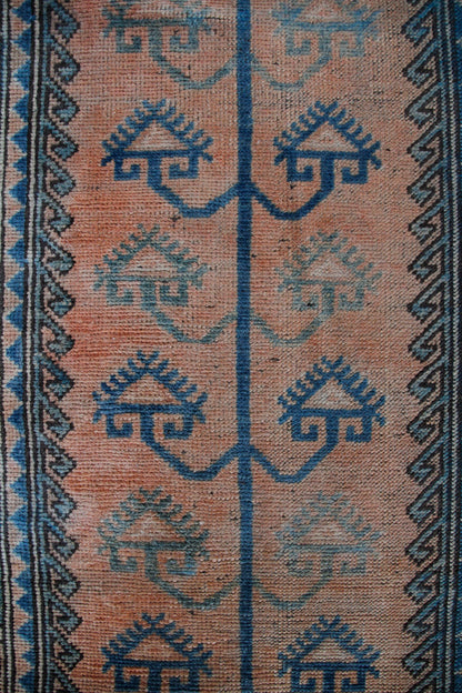 Handmade Vintage Turkish Runner 2'4" X 9'6"