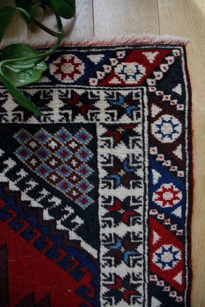 Handmade Vintage Turkish Runner 2'10" X 15'3"