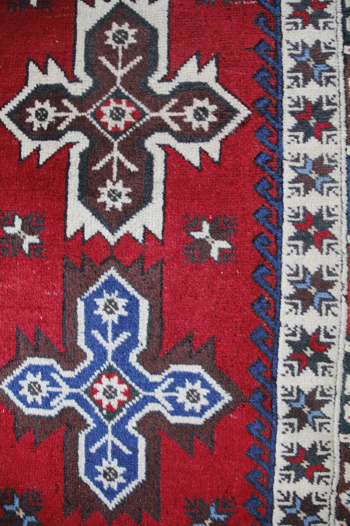 Handmade Vintage Turkish Runner 2'10" X 15'3"