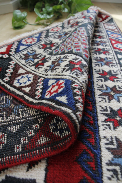Handmade Vintage Turkish Runner 2'10" X 15'3"