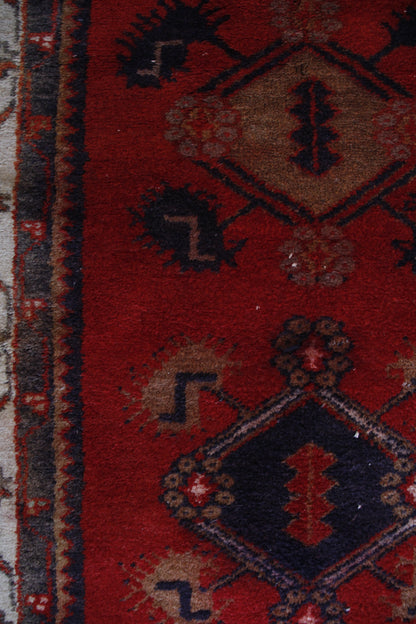 Handmade Vintage Turkish Runner 3'2" X 6'10"