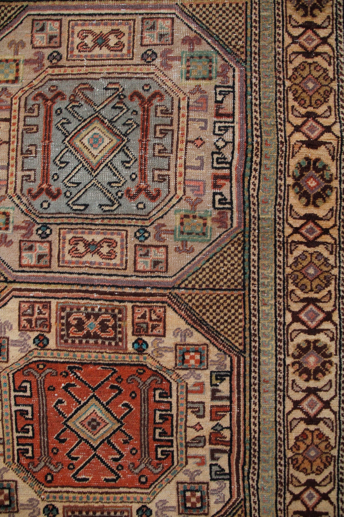 Handmade Vintage Turkish Runner 3'1" X 6'6"