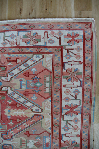 Handmade Vintage Turkish Medium Rug 5' X 6'1"