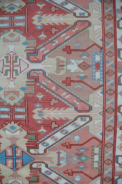 Handmade Vintage Turkish Medium Rug 5' X 6'1"