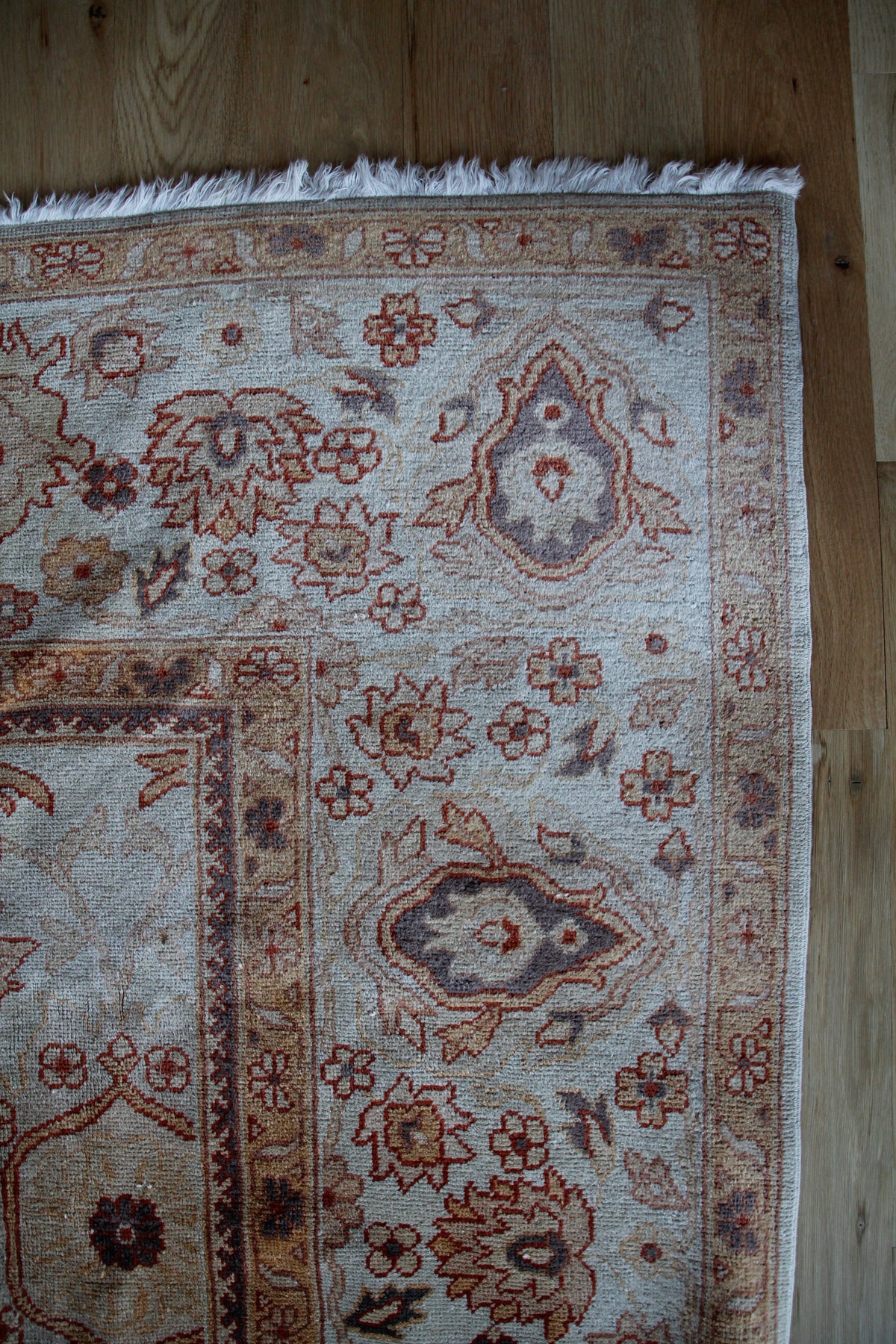 Handmade Vintage Turkish Large Rug 8'2" X 10'1"